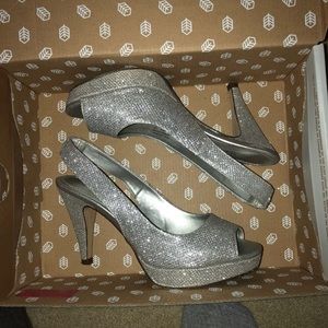 Silver heels